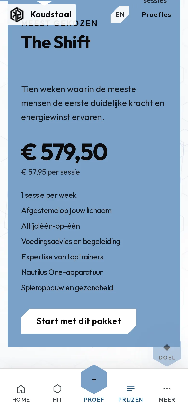 Membership The Shift, mobiel
