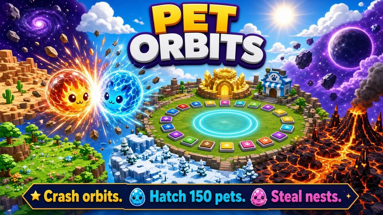 Pet Orbits, key art