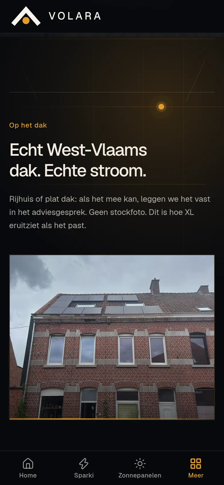 West Flanders roof, mobile